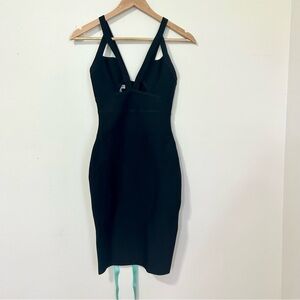 Mistress Rocks Lucky Cut Out Dress in Black sz‎ XS